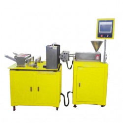 塑料行業(yè)實驗室小型精密流延膜機(jī)高溫流延膜擠出機(jī)