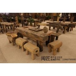卓越的古船木家具廠家在廣東，廠家批發(fā)古船木家具