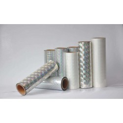 廠家批發(fā)鍍鋁膜、鐳射膜、預涂膜、轉移膜、觸感膜等