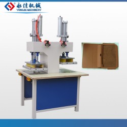 東莞永佳海綿粉撲熱壓成型熔斷機(jī) ，雙頭氣動熱壓機(jī)