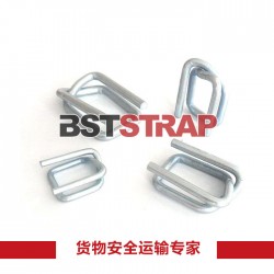 BSTSTRAP供應(yīng)50mm捆綁帶打包帶用鍍鋅磷化鋼絲回型扣