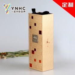 廠家定做高檔紅酒禮品盒 折疊包裝盒 、精裱工業(yè)板禮盒專(zhuān)業(yè)定制