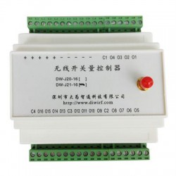 廠家供應(yīng)無線16路開關(guān)量輸出DW-J21-16高達1kw負載