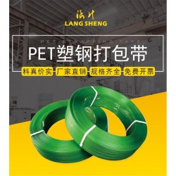 清遠(yuǎn)PET塑鋼帶打包帶1608捆扎帶綠色包裝帶廠家直銷價格