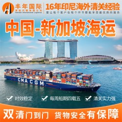 中國(guó)到新加坡海運(yùn)集裝箱價(jià)格 雙清到門專線貨代