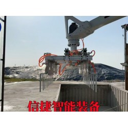 碼垛機(jī)器人逐步取代傳統(tǒng)人工，成為砂漿碼垛新選擇